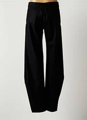 Pantalon chino noir OKTOBER pour femme seconde vue