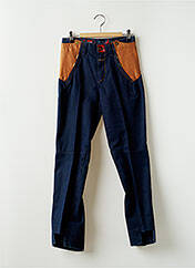 Jean Boot Cut Déstructuré Marithé Et François Girbaud – Bleu Taille 38 – Coupe Large | Jean Girbaud Vintage Boot Cut|pantalon Décontracté Large Femme