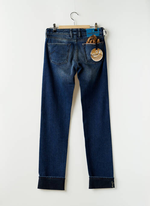 Jeans coupe slim slim taille basse bleu JACOB COHEN femme