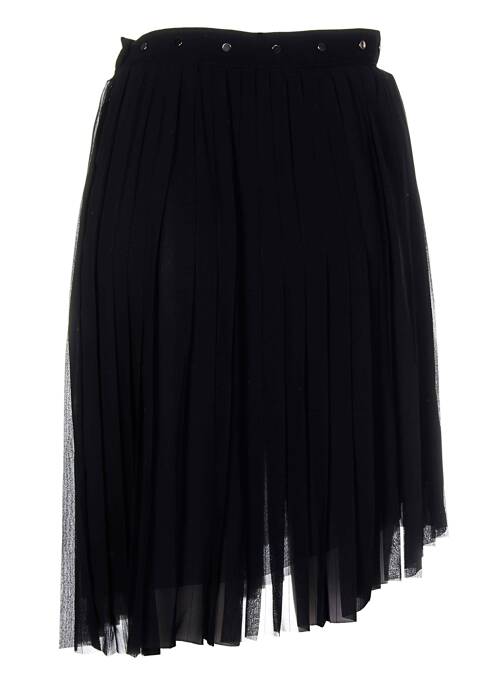 Jupe mi-longue noir COSTUME NEMUTSO pour femme