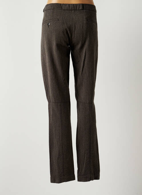 Pantalon chino gris RA-ER pour femme