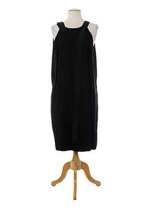 Robe mi-longue sans manche sans manche noir PAUL SMITH femme