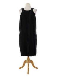 Robe mi-longue sans manche sans manche noir PAUL SMITH femme