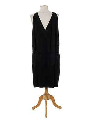 Robe mi-longue sans manche sans manche noir PAUL SMITH femme