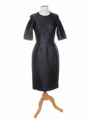 Robe mi-longue manches 3/4 manches 3/4 noir PAUL SMITH femme