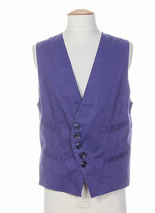Gilet sans manche poches bleu UNITY homme
