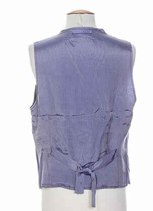 Gilet sans manche poches bleu UNITY homme