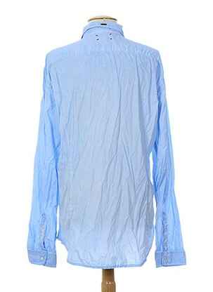 Chemise manches longues manches longues bleu RA-RE homme