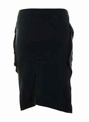 Jupe mi-longue taille élastique bleu EUROPEAN CULTURE femme