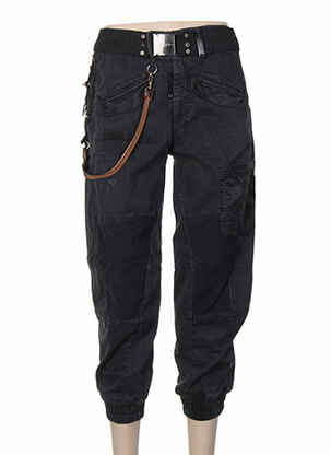 Pantacourt taille normale taille normale noir HIGH femme