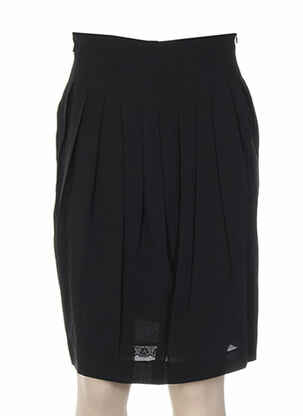 Jupe mi-longue fermeture zip latéral noir PAUL SMITH femme