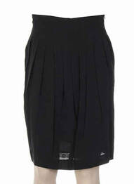 Jupe mi-longue fermeture zip latéral noir PAUL SMITH femme