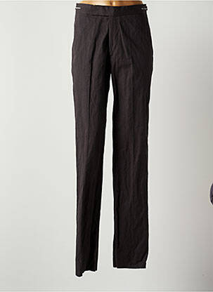 Pantalon droit taille normale taille normale gris VINTAGE VINYL femme