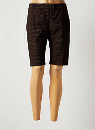 Bermuda coupe droite taille normale marron PAUL SMITH femme
