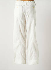 Pantalon droit blanc HICH USE pour femme seconde vue