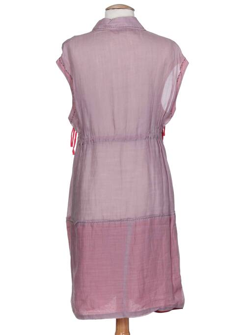 Tunique manches courtes violet MARITHE & FRANCOIS GIRBAUD pour femme