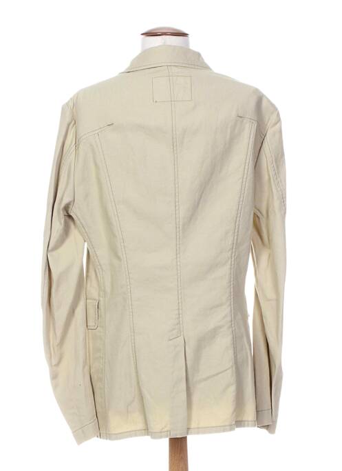Veste casual beige MARITHE & FRANCOIS GIRBAUD pour homme