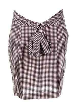 Jupe mi-longue taille normale rose PAUL SMITH femme