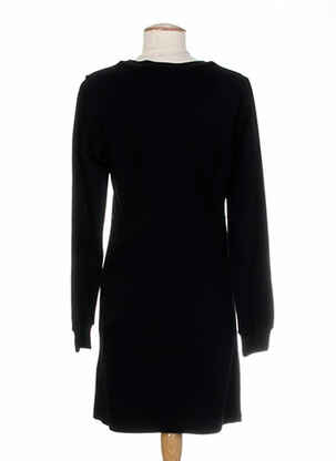 Tunique manches longues col rond noir COSTUME NEMUTSO femme