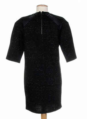 Robe mi-longue manches 3/4 manches 3/4 noir COSTUME NEMUTSO femme