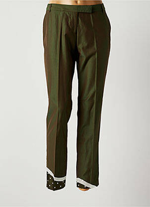 Pantalon slim taille normale taille normale vert PAUL SMITH femme