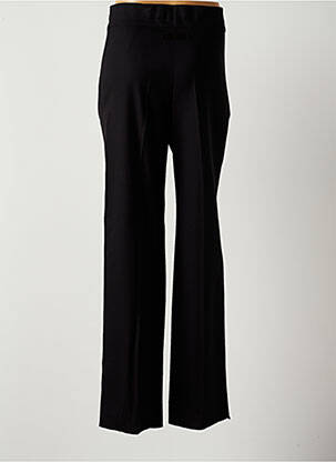 Pantalon large fermeture zippée sous rabat boutonné taille haute noir PAUL SMITH femme