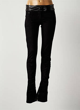 Jeans coupe slim noir KARL LAGERFELD pour femme