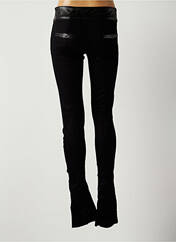 Jeans coupe slim noir KARL LAGERFELD pour femme seconde vue