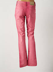 Jeans coupe slim rose GALLIANO pour femme seconde vue
