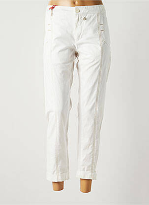 Pantalon 7/8 blanc MARITHE & FRANCOIS GIRBAUD pour femme
