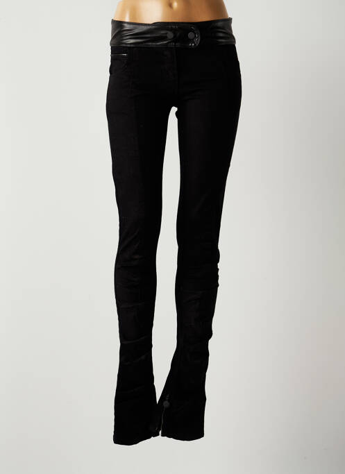 Jeans coupe slim noir KARL LAGERFELD pour femme