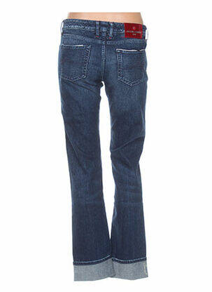 Jeans coupe droite taille basse taille basse bleu JACOB COHEN femme