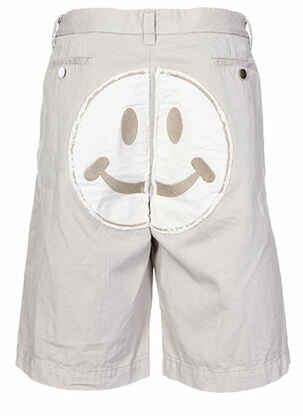 Bermuda coupe droite taille normale gris WEBER homme