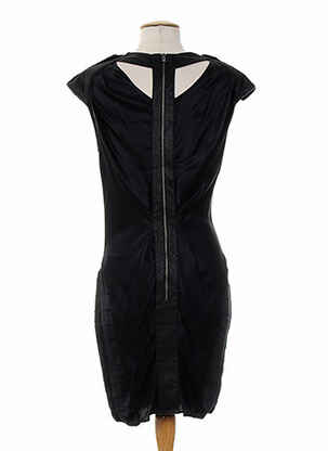 Robe mi-longue sans manche sans manche noir LOU DE BEAUREGARD femme