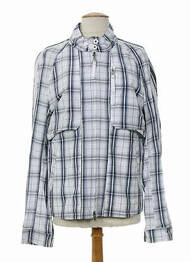 Veste casual coupe droite bleu HIGH homme