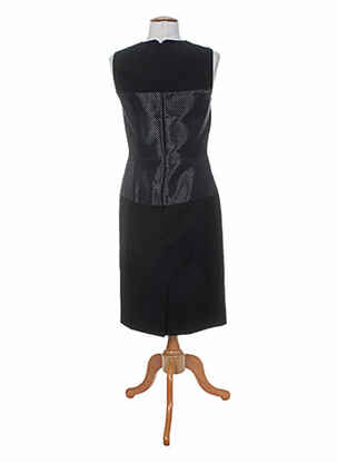 Robe mi-longue sans manche sans manche noir PAUL SMITH femme