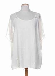 Top manches courtes manches courtes beige SET femme