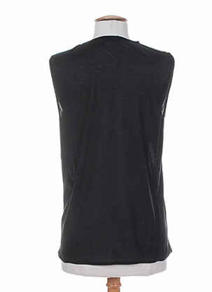 Top sans manche sans manche noir KARL LAGERFELD femme