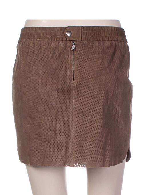 Jupe courte marron SET femme