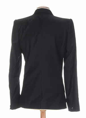 Veste casual fermeture boutonnée sur le devant noir KOSMETIQUE LABEL homme