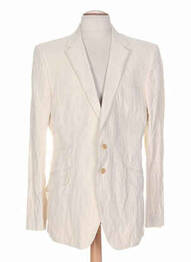 Veste casual fermeture boutonnée sur le devant beige PAUL SMITH homme
