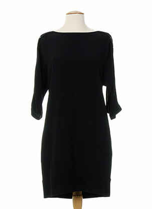 Robe mi-longue manches 3/4 manches 3/4 noir COSTUME NATIONAL femme