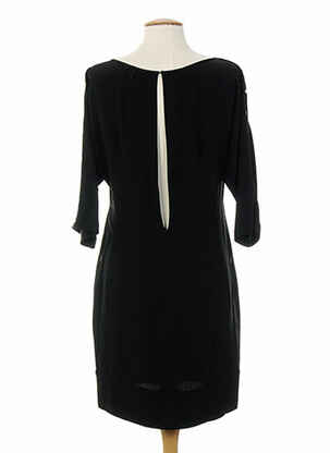 Robe mi-longue manches 3/4 manches 3/4 noir COSTUME NATIONAL femme