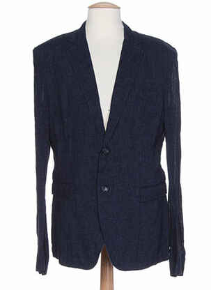 Veste casual fermeture boutonnée sur le devant bleu DOLCE & GABBANA homme