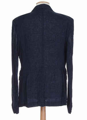 Veste casual fermeture boutonnée sur le devant bleu DOLCE & GABBANA homme