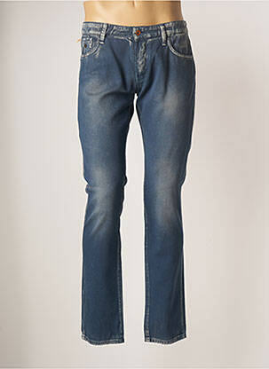 Pantalon droit taille normale taille normale bleu RA-RE homme
