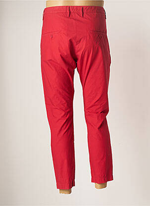 Pantalon chino tissage popeline taille normale rouge DOLCE & GABBANA homme