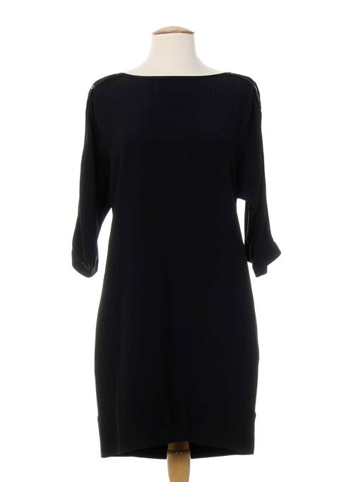 Robe mi-longue manches 3/4 manches 3/4 noir COSTUME NATIONAL femme