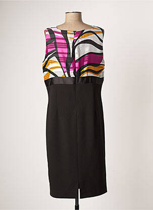 Robe mi-longue sans manche sans manche noir GREGORY PAT femme
