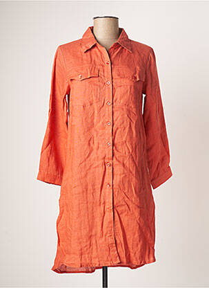 Robe courte orange AGATHE & LOUISE pour femme
